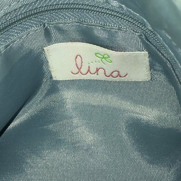 Vintage Lina Woven Knit Multi-Striped Bag, Tote - Picture 11 of 16